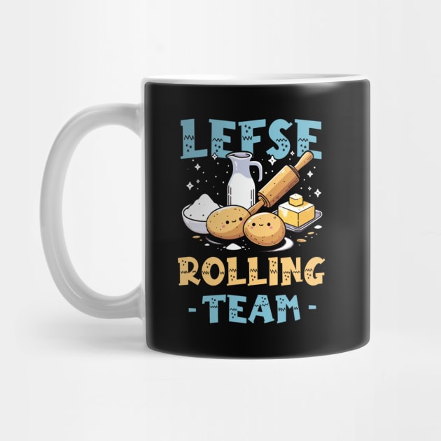 Lefse Rolling Team by Depot33